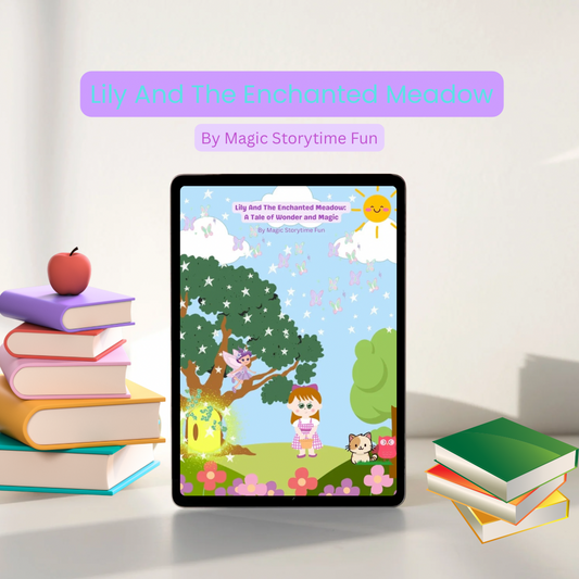 Children’s Storybook-Lily And The Enchanted Meadow: A Tale of Wonder and Magic-A Fairytale Storybook for Kids- Digital Download