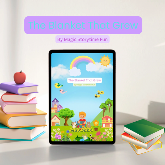Children’s Storybook-The Blanket That Grew–A Heartwarming Children’s Storybook About Kindness (Ages 3–8) Digital Download